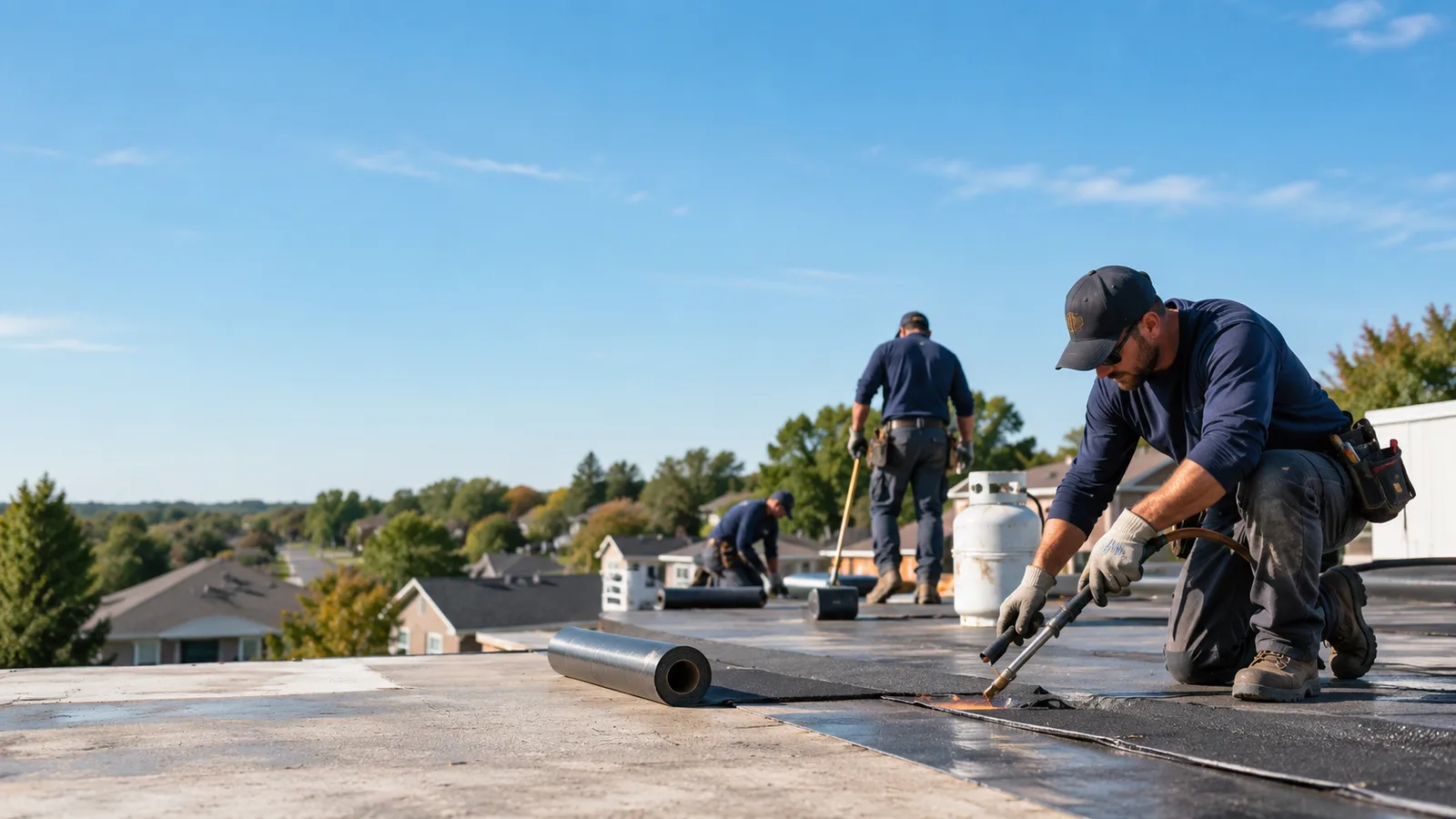 Flat Roof Leak Repair providers in Winger, MN
